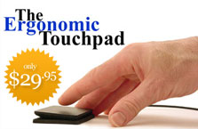 Ergonomic Touchpad
