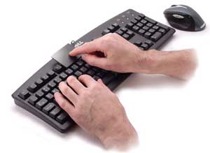 Touchpad mounts easily on any keyboard!